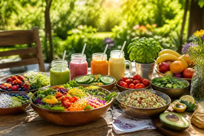 Dietele pe bază de plante vara schimbă felul în care te simți