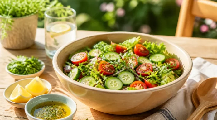 Dressingul perfect pentru salate transformă orice bol de verdețuri într-o masă sănătoasă