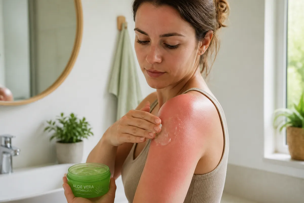 remedii naturale arsuri solare piele