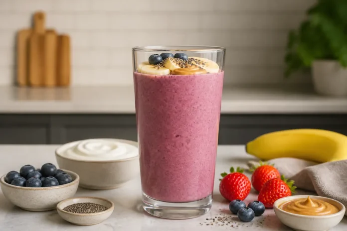 Smoothie-urile cu fructe care cresc glicemia mai repede decât crezi
