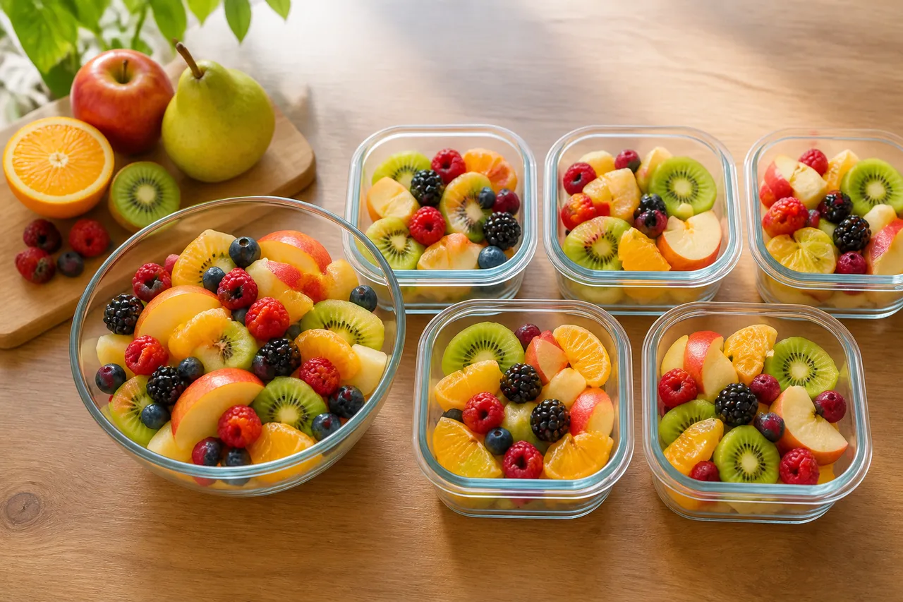 cantitatea zilnică de fructe într-o alimentație echilibrată