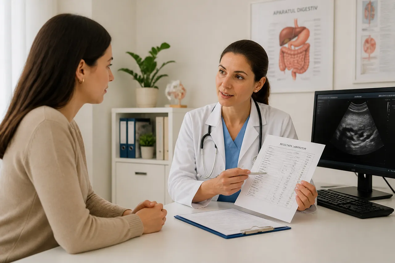 diagnostic ficat gras fără durere