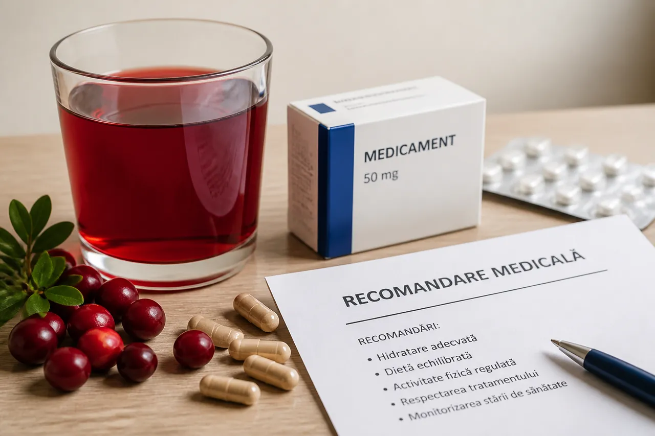 merișor și antibiotice preventive pentru infecții urinare