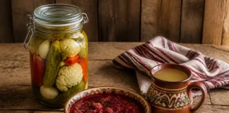 Murăturile în saramură, borșul și zeama de varză pentru microbiom și imunitate