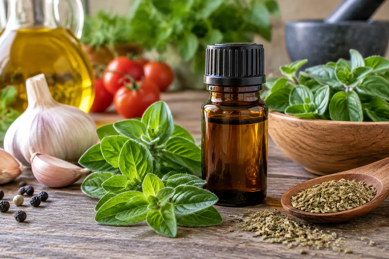 ulei de oregano antimicrobian carvacrol timol